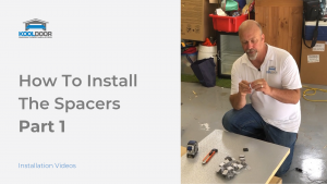 How to install the spacers Part 1